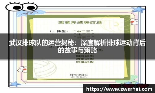 武汉排球队的运营揭秘：深度解析排球运动背后的故事与策略